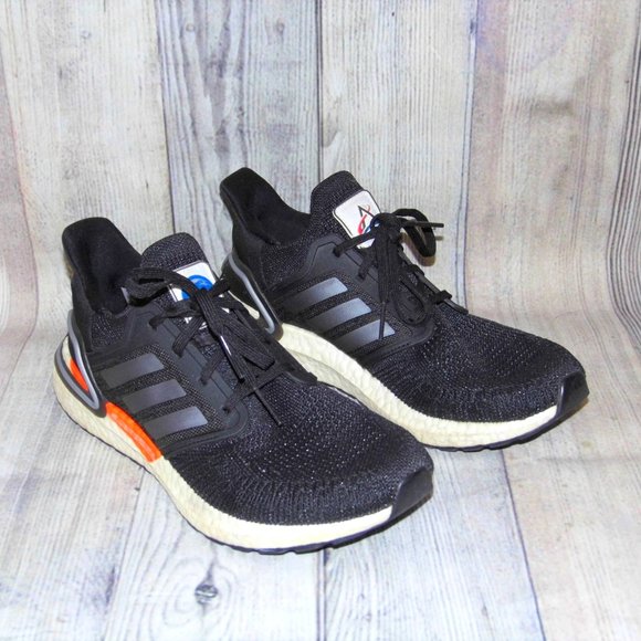 ADIDAS Ultraboost 20 NASA Black Sneakers Womens Size 10 - Picture 1 of 7